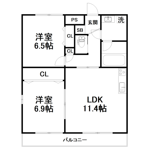 フラット